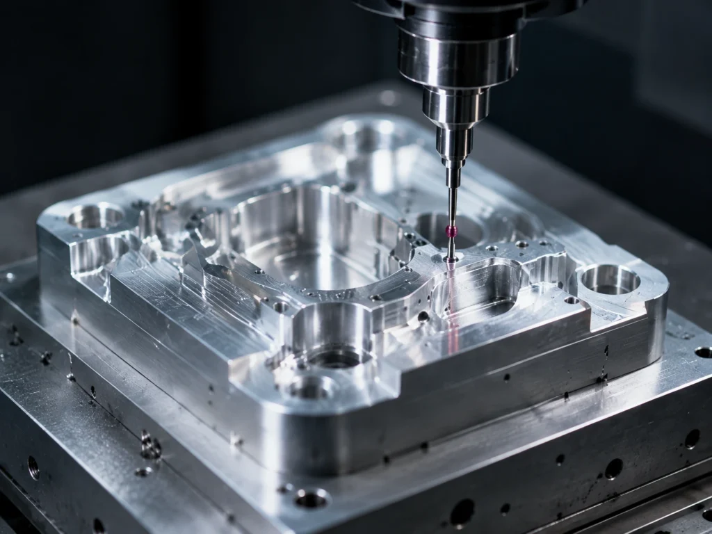 High precision CNC milling inspection for tight tolerance parts