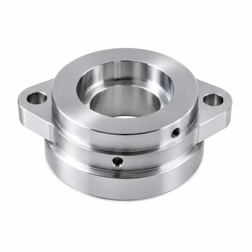 CNC milled fixture component