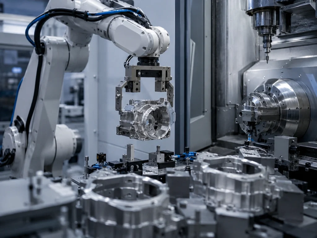 CNC machined components for automation and robotic equipment