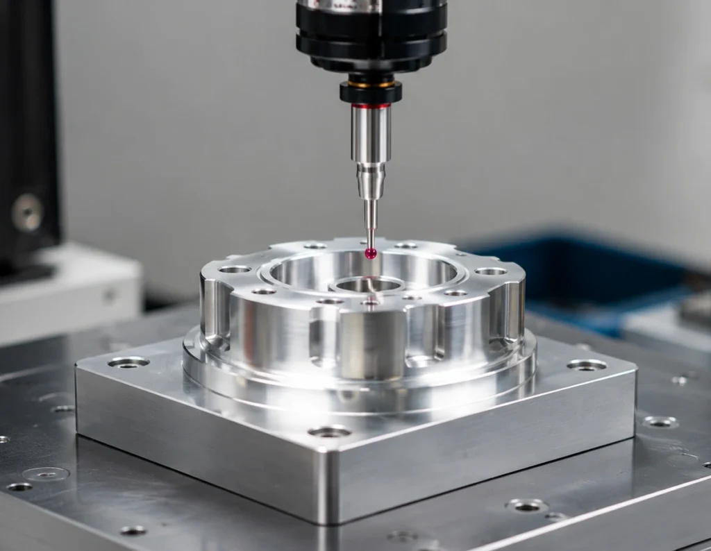 CNC machining quality inspection process
