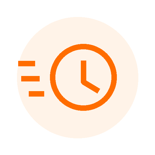 Fast turnaround icon