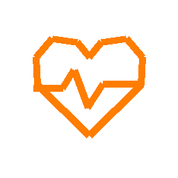 icon medical devices orange