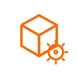 Rapid prototyping service icon
