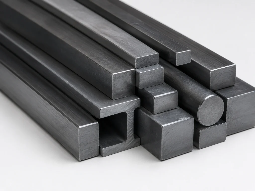 Steel materials for CNC milling