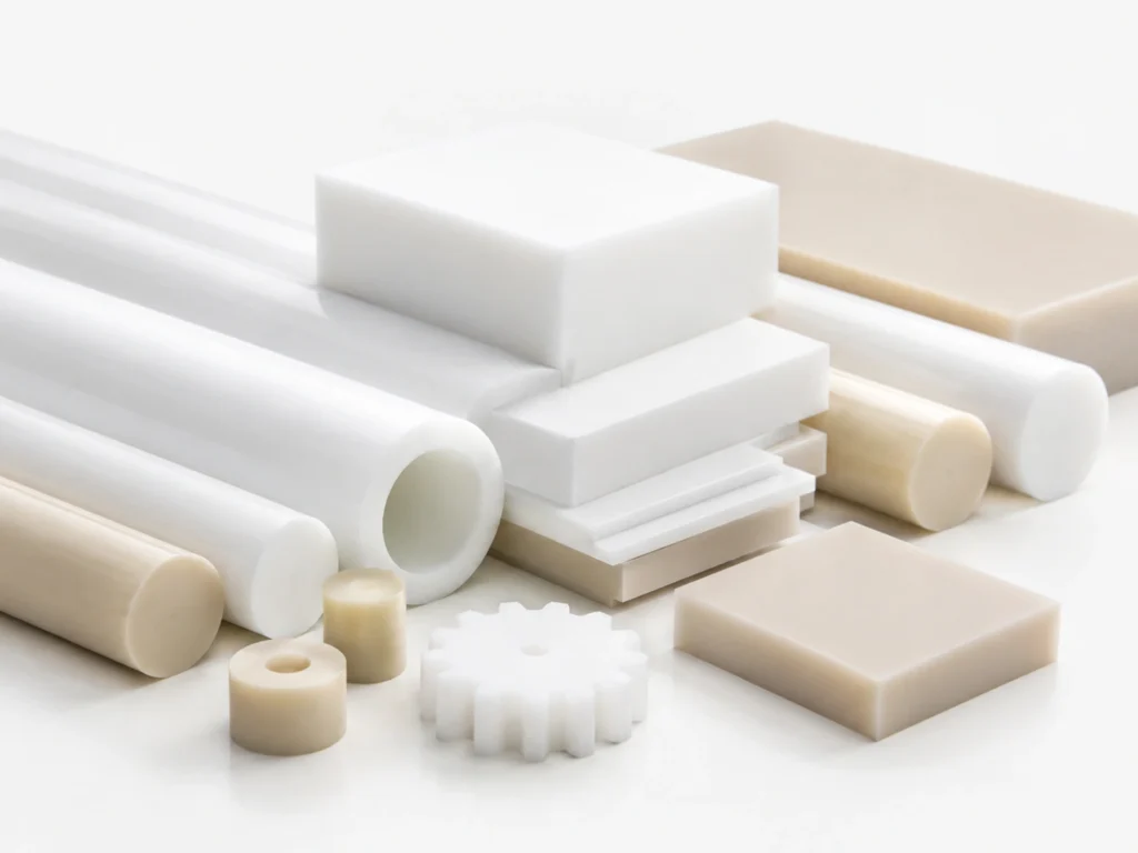 Engineering plastics for CNC milling