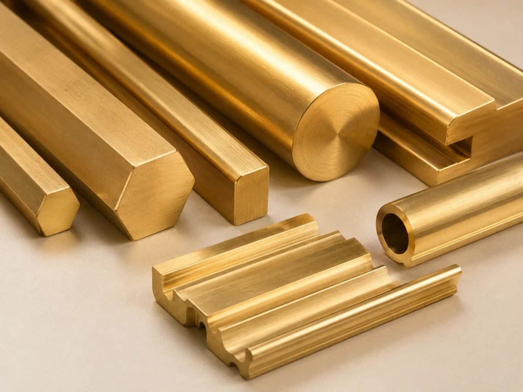 Brass materials for CNC milling