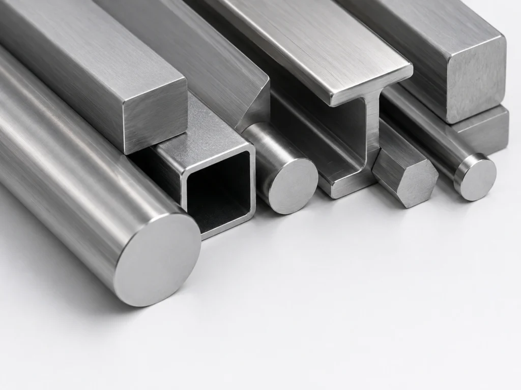 Stainless steel materials for CNC milling