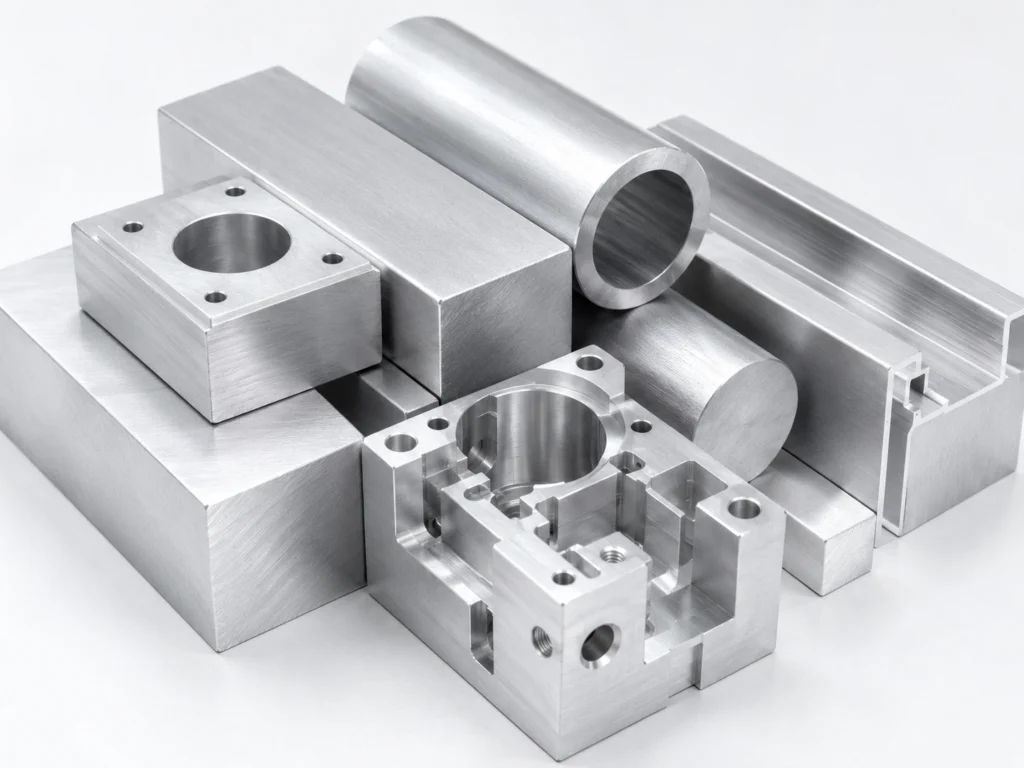 Aluminum materials for CNC milling