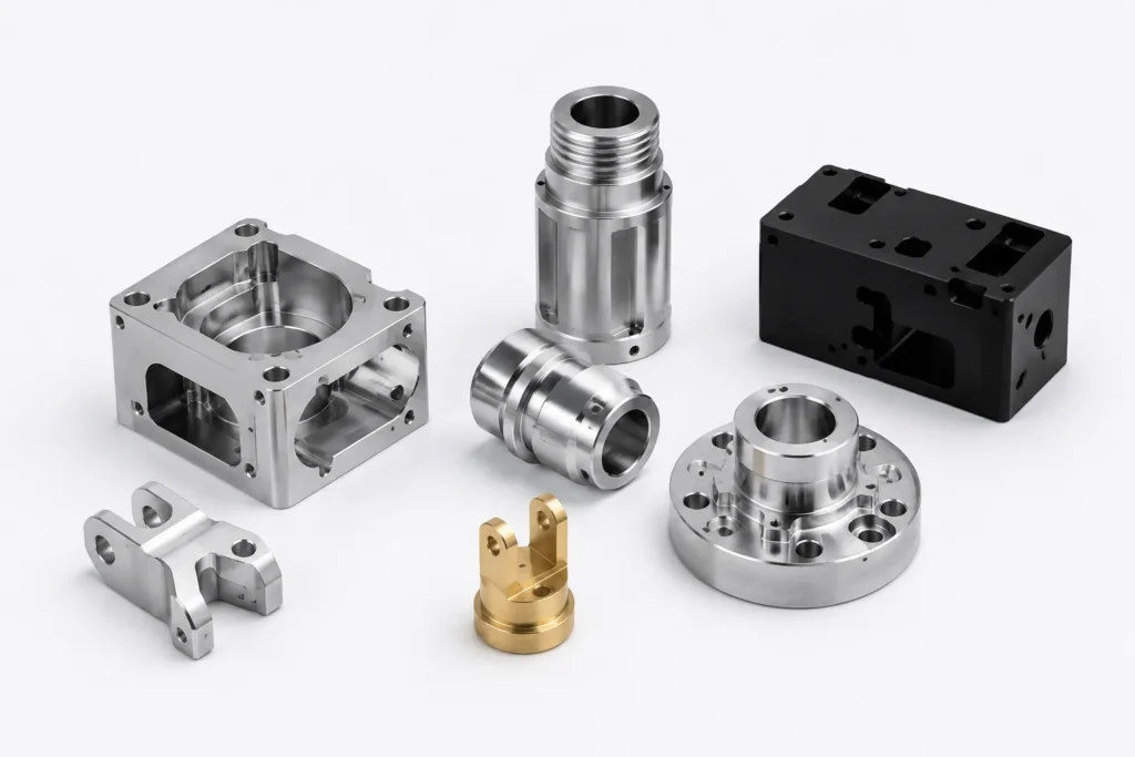 Custom CNC prototype and batch machined parts