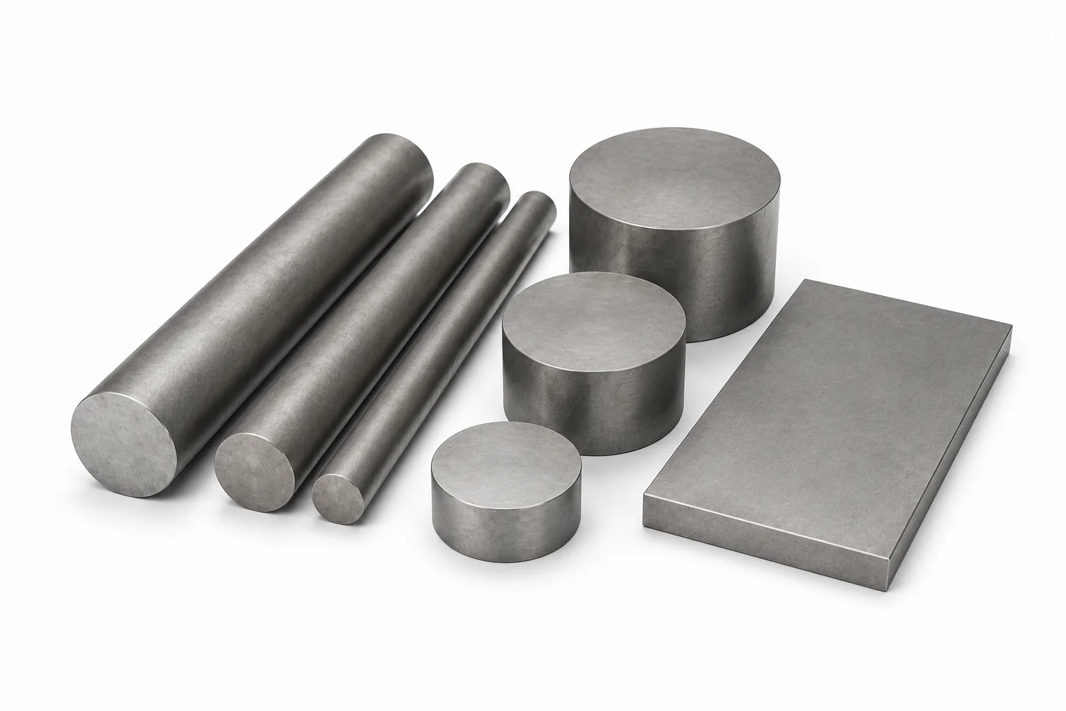 titanium cnc machining raw material bars billets plate