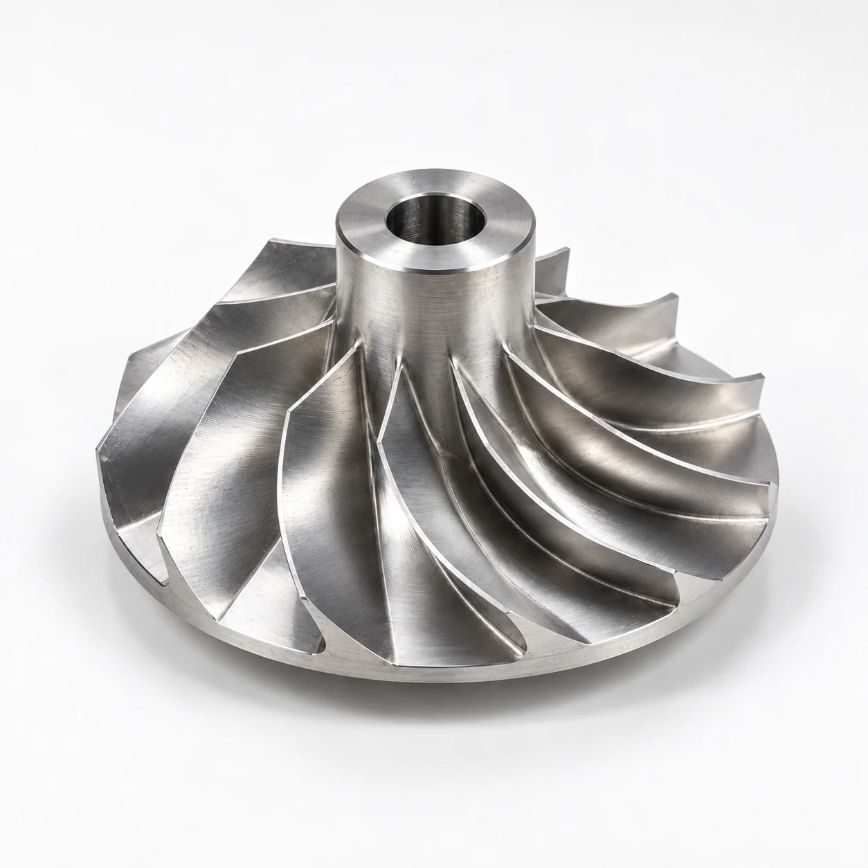 CNC machined engine component for aerospace systems
