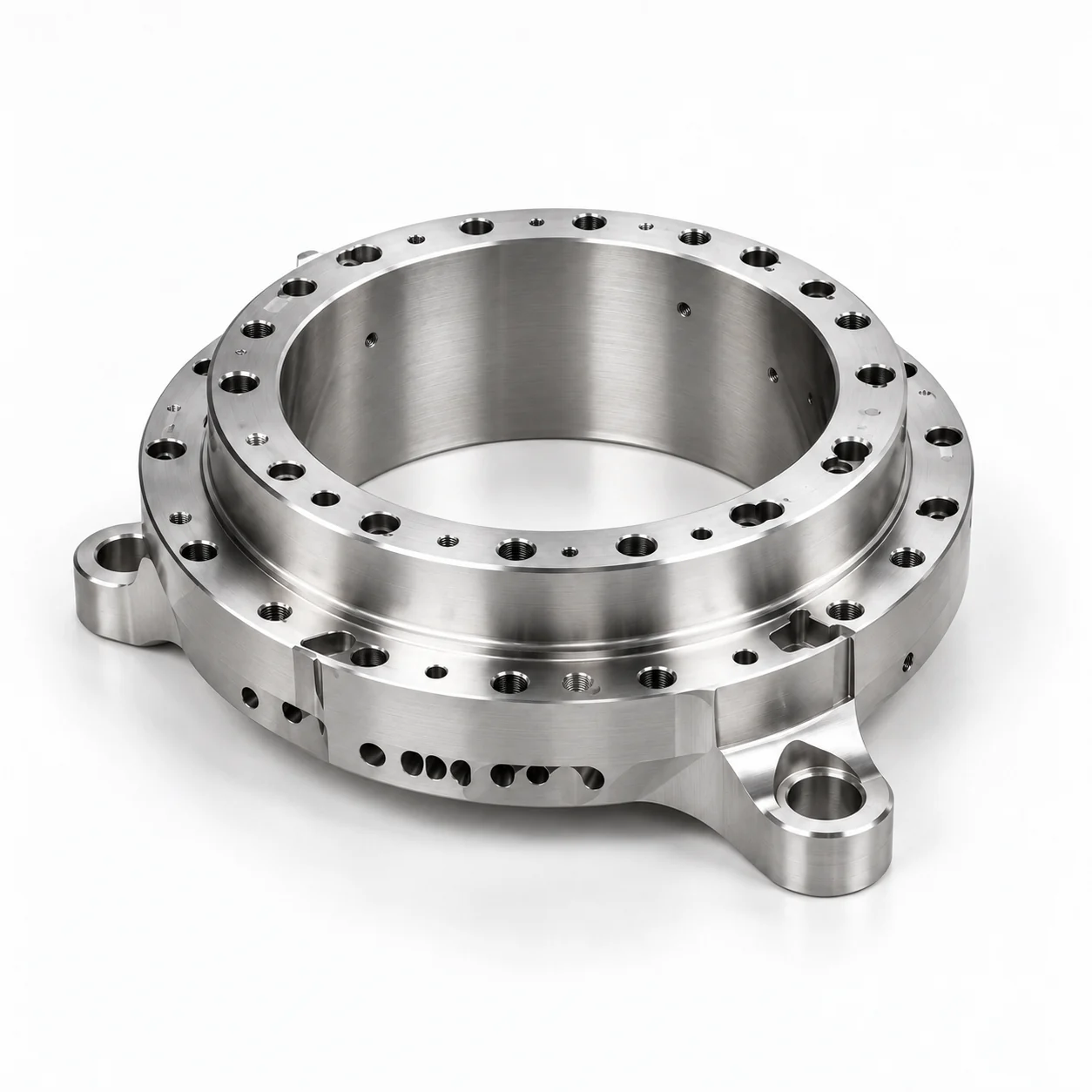 Precision machined housing for aerospace systems