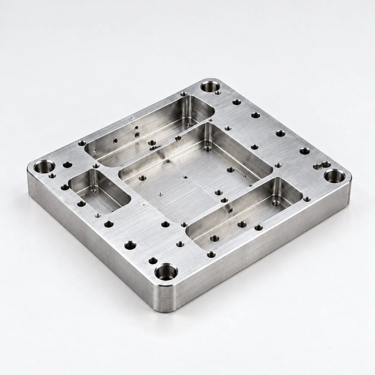 CNC machined test fixture for aerospace components