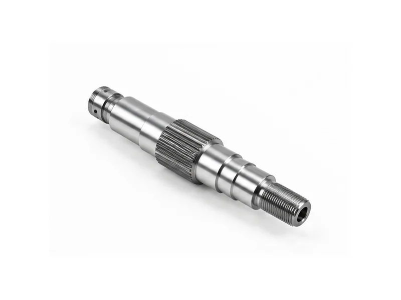 Precision CNC machined shaft for automotive systems