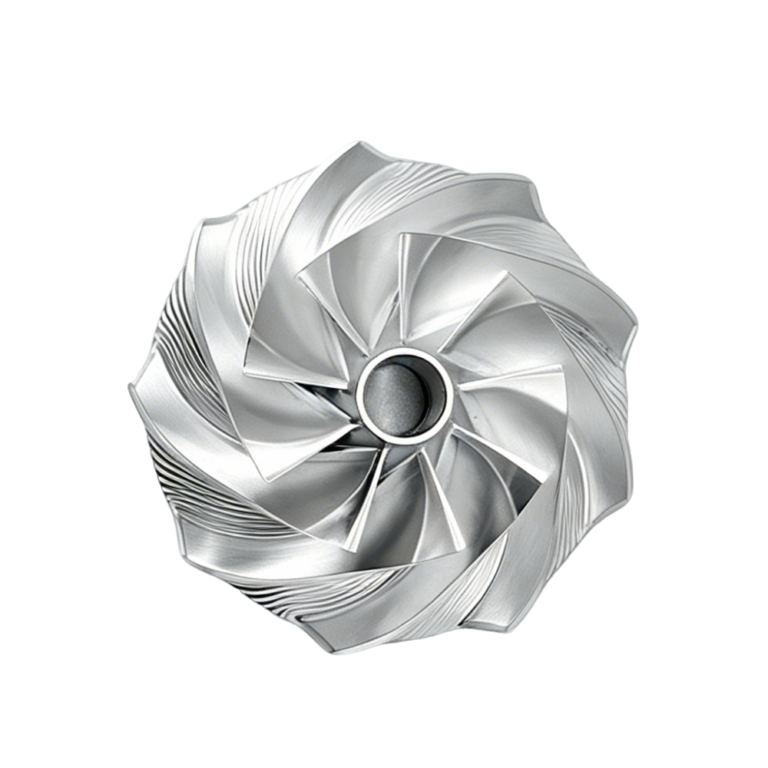 5-Axis CNC Machining of an Aluminum Impeller
